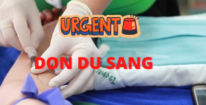 FRANCE appel urgent don du sang