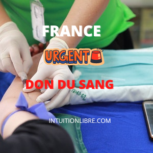 France appel urgent don du sang