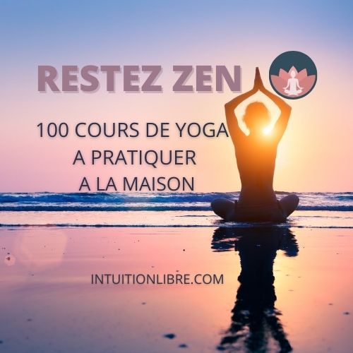 100 cours de yoga à suivre chez vous sur internet.