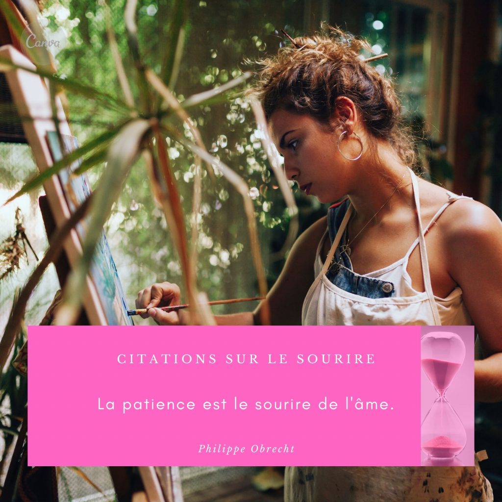 Citation du jour concernant la patience