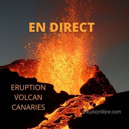 Impressionnantes images en direct de l’éruption volcaniques aux Canaries