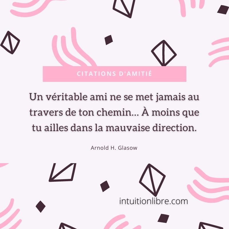 Citation du jour sur l'amitié