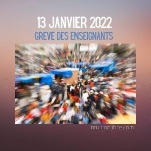 Grève des enseignants le 13 Janvier 2022