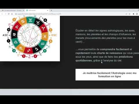 Formation astrologie en ligne reconnue et certifiante