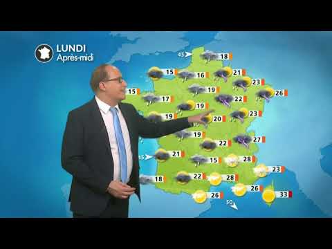 Bulletin Météo lundi 23 mai 2022