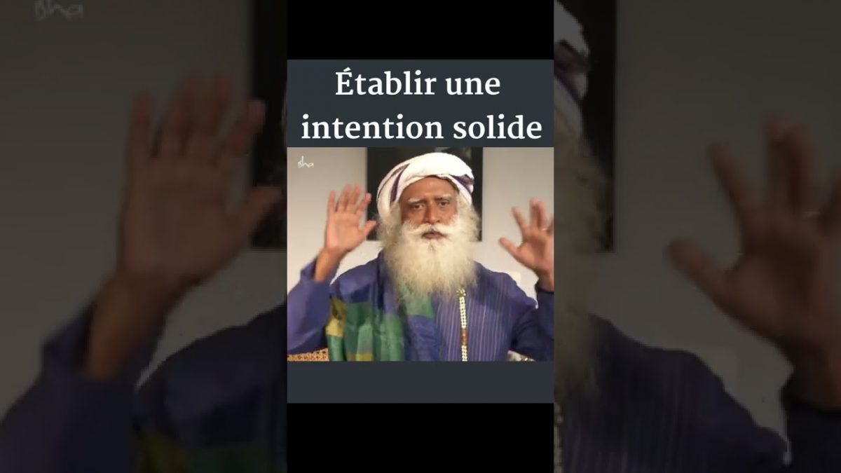 Établir une intention solide #shorts