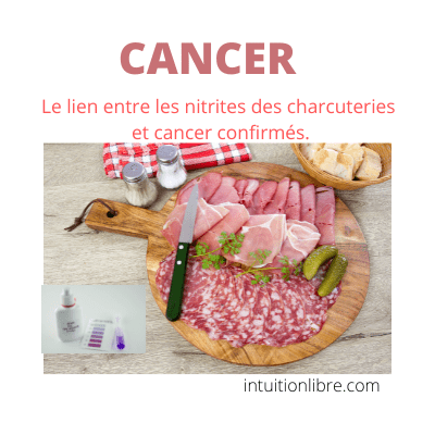 Cancer – Le lien entre les nitrites dans les charcuterie et le cancer avéré
